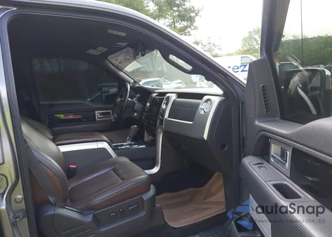 2012 Ford F-150 Platinum from USA, damaged, VIN 1FTFW1EF7CFB00528